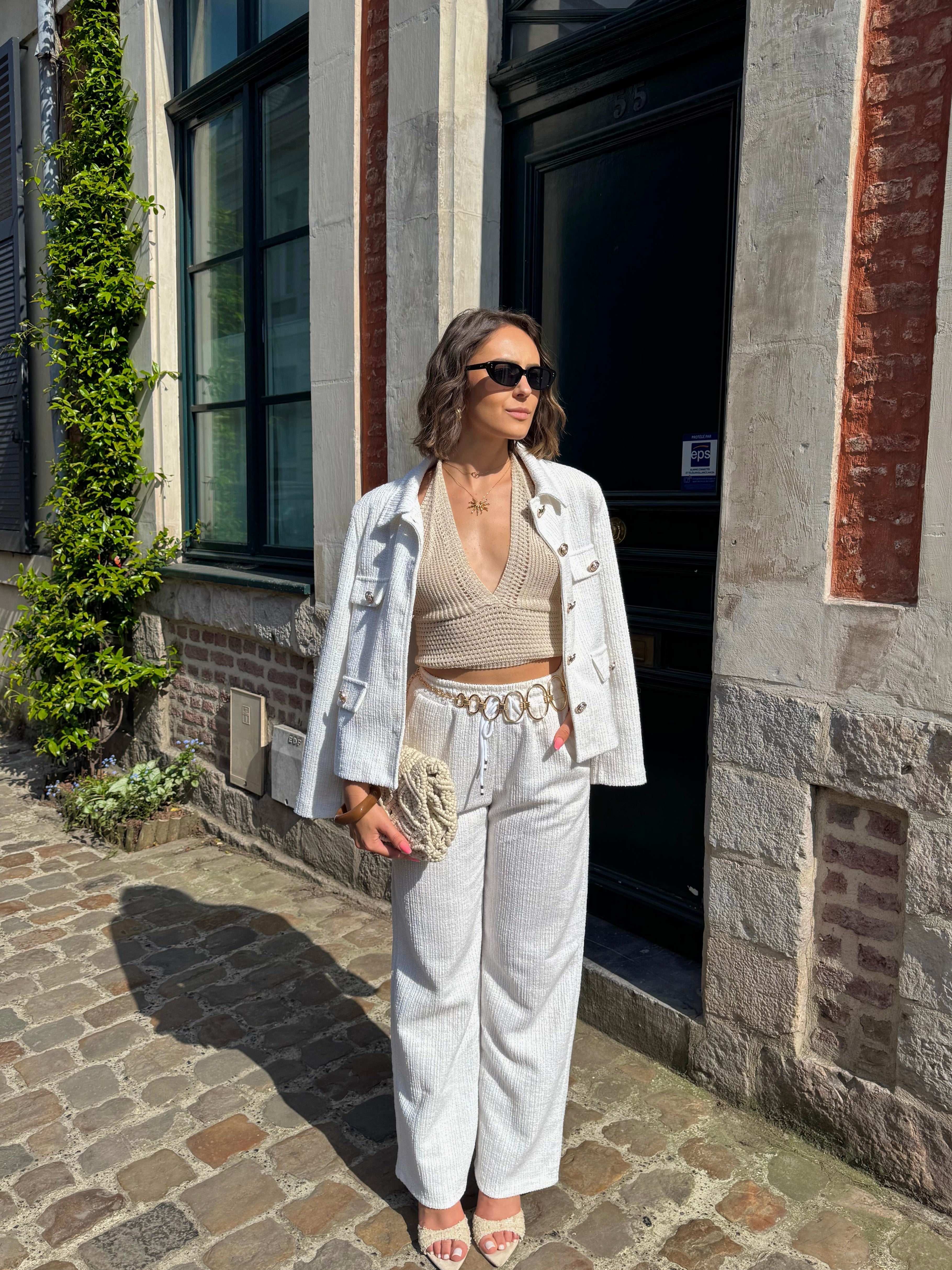 PANTALON ÉCLAT BLANC